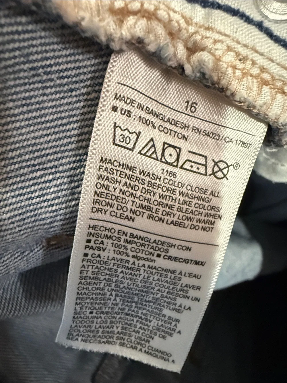 Old Navy Light Blue Wide-Leg Cargo Jeans for Women